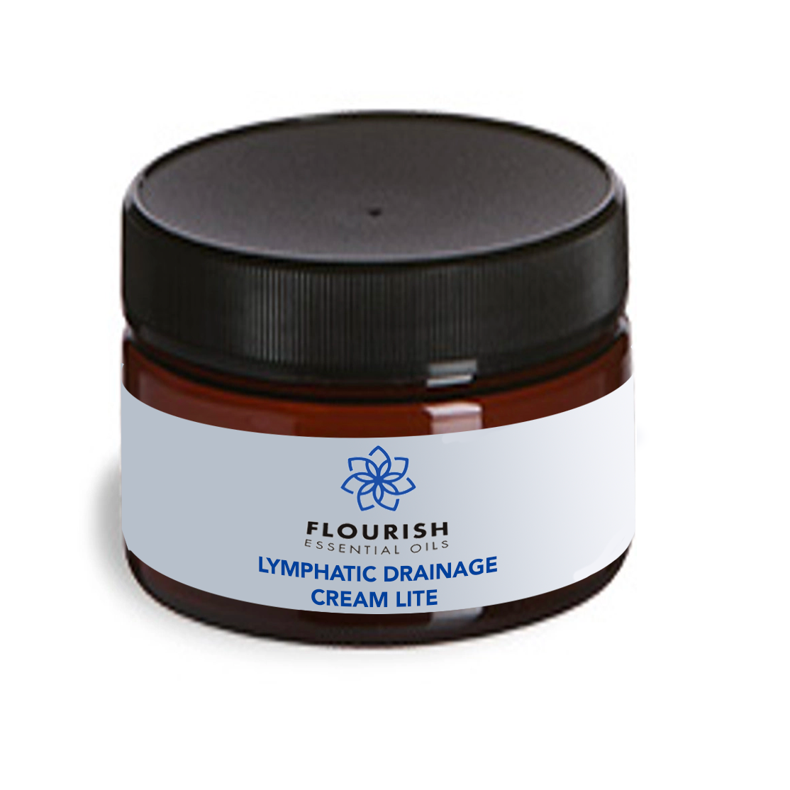 Lymphatic Drainage Cream Lite 4 oz. Flourish Essential Oils