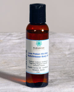 Love Potion #IX After Bath/Shower Body Oil 2 oz